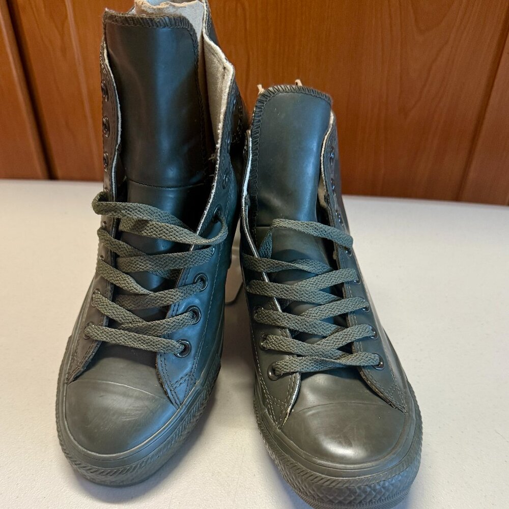 Converse Unisex CT All Star Hi 144743C Green Sneakers Size M 7 W 9